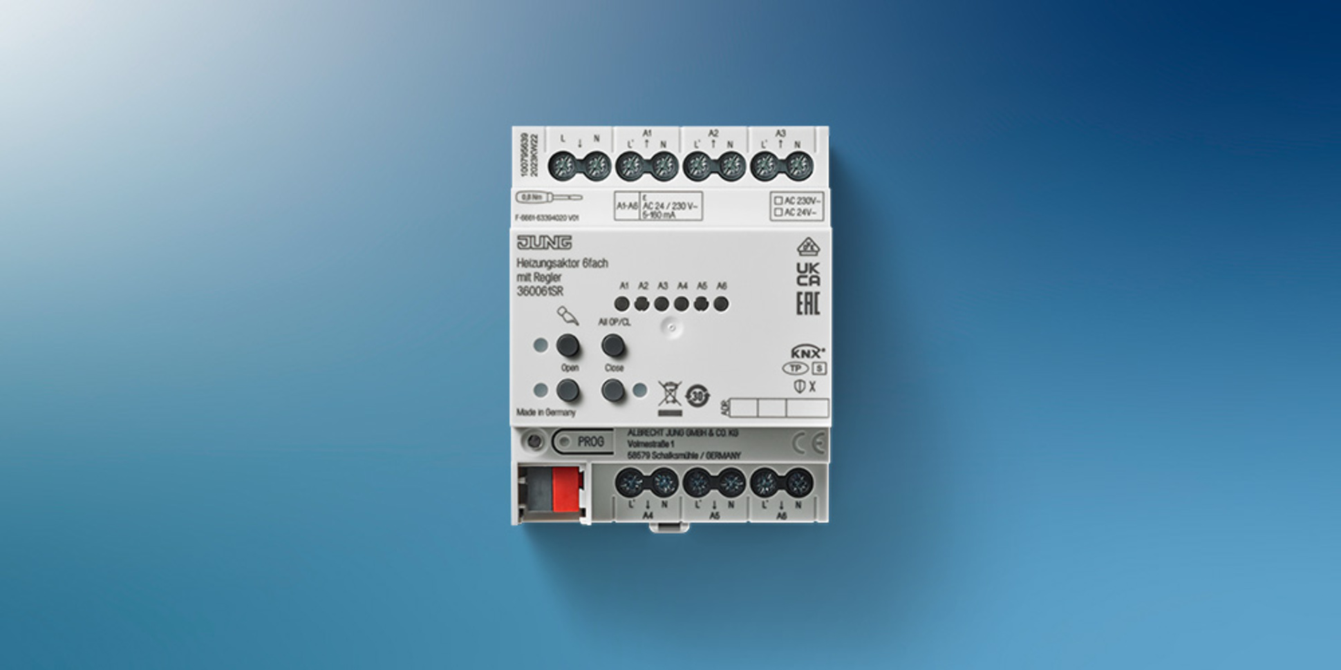 KNX Heizungsaktor 6-fach bei Neumer Elektrotechnik GmbH in Dienheim